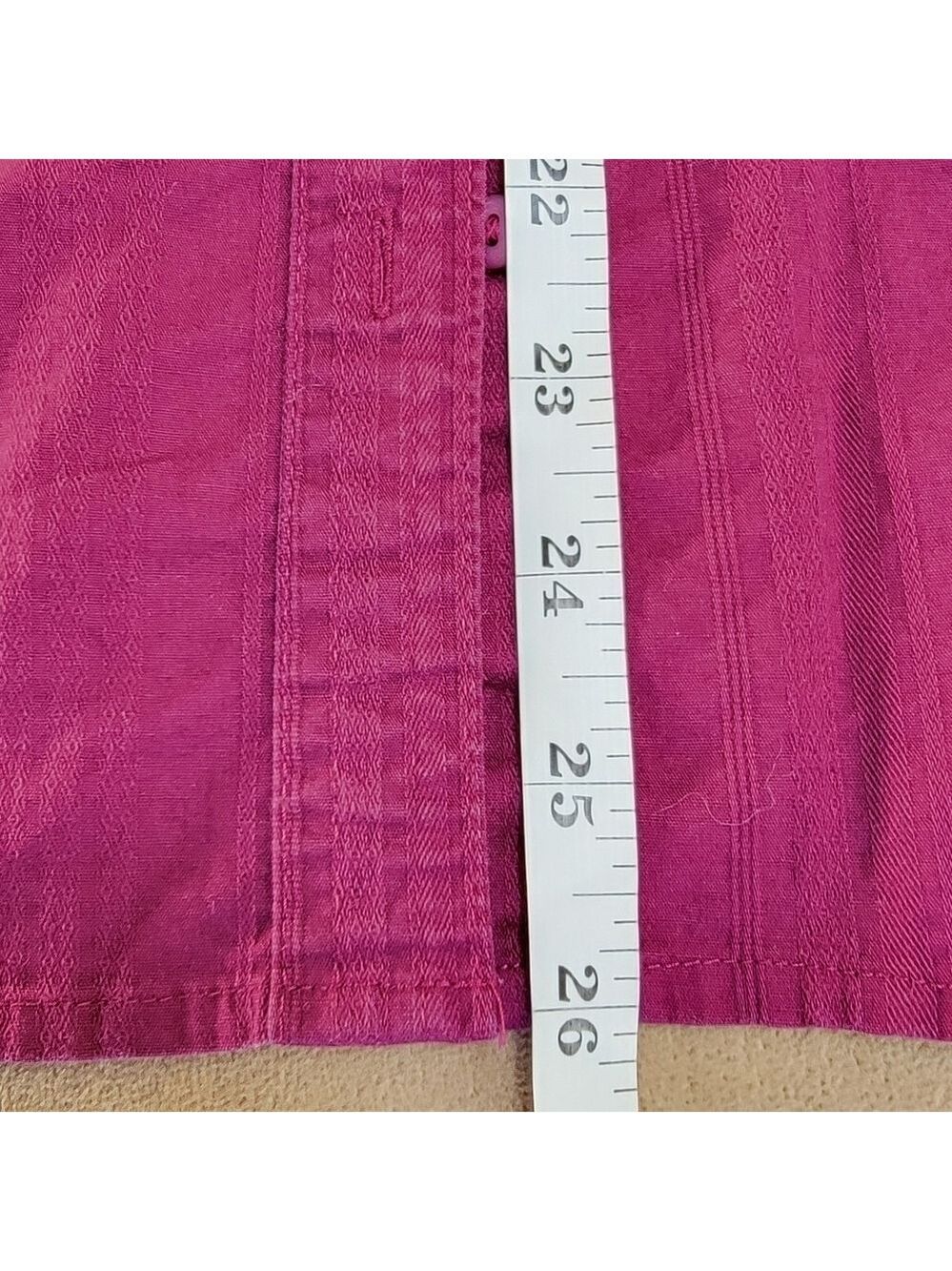 St. Johns Bay Sleeveless Buttondown Shirt Size XL EUC - Picture 7 of 9